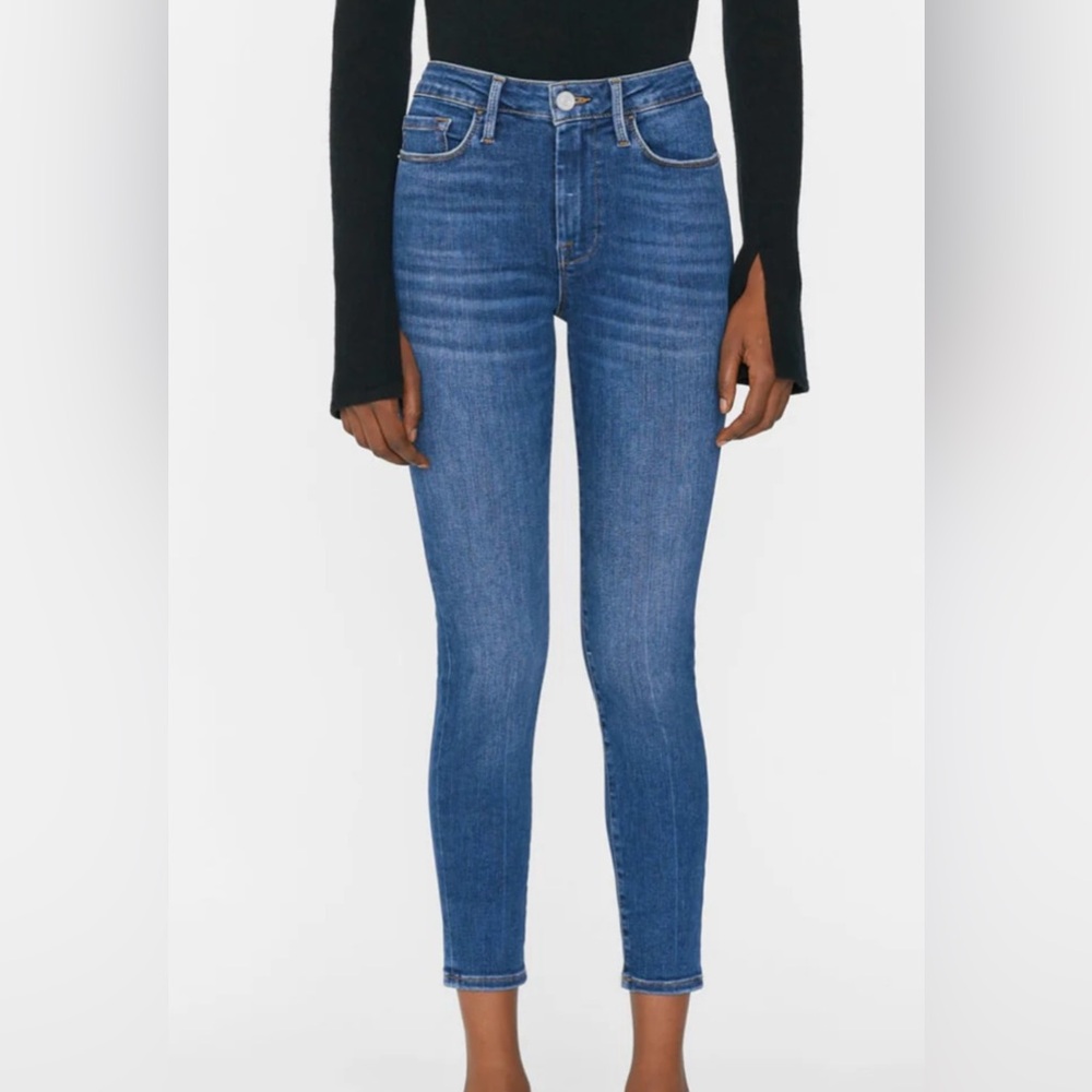 Le One Skinny Crop Frame Jeans